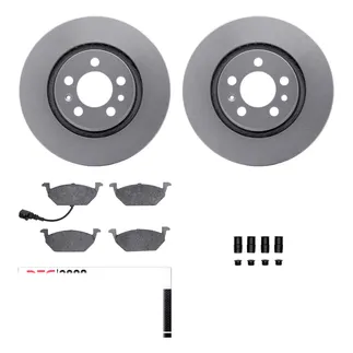 R1 Concepts WDWH1-74026 Brake Rotor- Carbon Coated W/ Ceramic Pads & Hdw